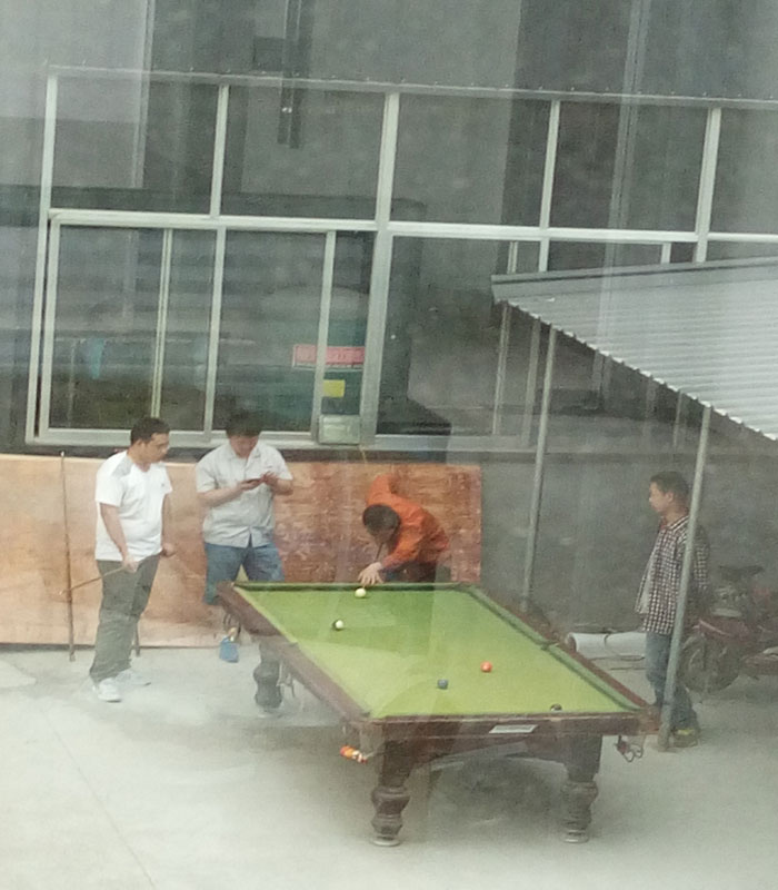 休閑時(shí)間的濟(jì)南巨力員工