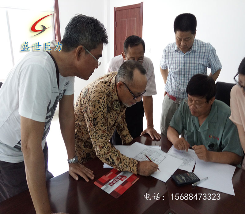 新西蘭客戶與工程師進行技術(shù)交流并順利簽訂合同